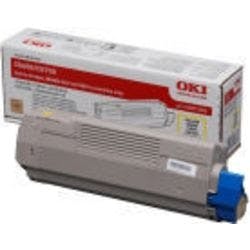 OKI 43872305 Original Tonerkartusche Gelb Produktbild