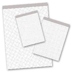 Ursus Style Notizblock DIN A5 Kariert Geheftet Papier Weiß Nicht perforiert 200 Seiten 10 Stück à 100 Blatt Produktbild