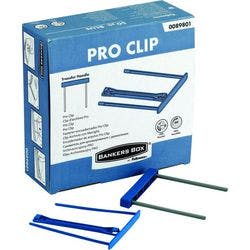 Bankers Box Heftklammer 0089801 Blau Kunststoff Produktbild