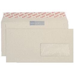 Elco Sycling Briefumschläge Mit Fenster C6/5 229 (B) x 114 (H) mm Abziehstreifen Grau 100 g/m² 500 Stück Produktbild