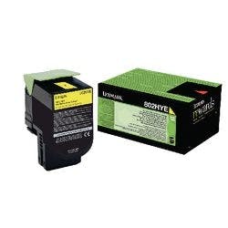 Lexmark Original Tonerkartusche 80C2HYE Gelb Produktbild