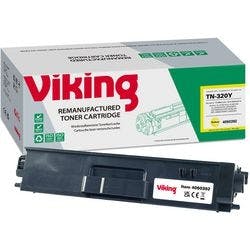 Viking TN-320Y Kompatibel Brother Tonerkartusche Gelb Produktbild