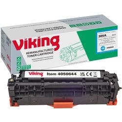 Viking 305A Kompatibel HP Tonerkartusche CE411A Cyan Produktbild