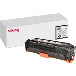 Viking 305X Kompatibel HP Tonerkartusche CE410X Schwarz Produktbild