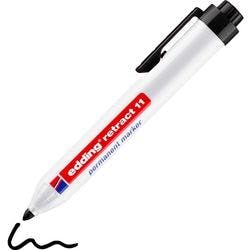 edding Permanentmarker Retract 11 Rundspitze 1.5 mm Schwarz Produktbild