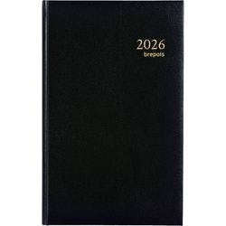 Brepols Terminplaner 2026 DIN A5 1 Tag / 1 Seite Deutsch, Englisch, Französisch, Italienisch, Spanisch Schwarz Produktbild