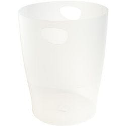 Exacompta Papierkorb Classic PP (Polypropylen) Weiß 26,3 x 26,3 x 33,5 cm Produktbild