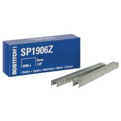 Bostitch Heftklammern 6 mm SP1906Z Metall Silber 5000 Heftklammern Produktbild