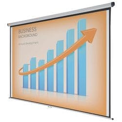 Nobo Projektionsleinwand 1902394 Wandmontage Format 4:3 234,5 x 176 cm Produktbild