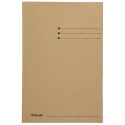 Esselte Manilla Jurismappe 1032304 Foolscap Chamois Recycelter Karton 250 Blatt 23,3 x 35 x 2 cm 50 Stück Produktbild