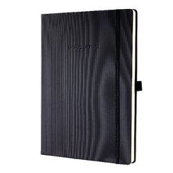 Sigel Conceptum A4 Gebunden Schwarz Hardcover-Notizbuch Blanko 97 Blatt Produktbild