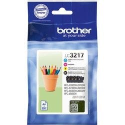 Brother LC-3217 Original Tintenpatrone Schwarz, Cyan, Magenta, Gelb Multipack 4 Stück Produktbild