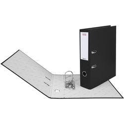 Biella Ordner DIN A4 70 mm Schwarz 2 Ringe 10341702U Pappkarton, PP (Polypropylen) Produktbild