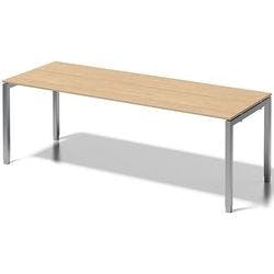 Bisley Cito Höhenverstellbar Schreibtisch Ahorn 4 Metallfüße 2.200 (B) x 800 (T) x 740 (H) mm MFC (Melaminbeschichtete Spanplatte), Stahl Produktbild