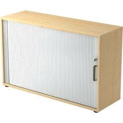 Hammerbacher Aktenschrank V1732S/3/S/SG Braun 1.200 x 400 x 748 mm Produktbild