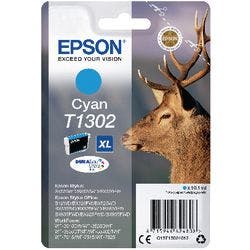 Epson T1302 Original Tintenpatrone C13T13024012 Cyan Produktbild Print Hauptbild L