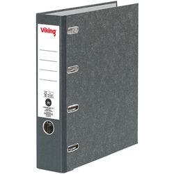 Viking Ordner DIN A4 75 mm Schwarz 4 Ringe Pappkarton Hochformat Produktbild
