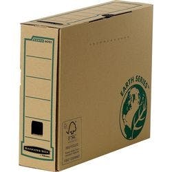 Bankers Box Earth Series Archivschachtel A4 FSC  Braun 250 (H) x 80 (B) x 315 (T) mm 20 Stück Produktbild