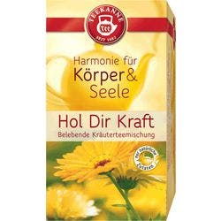 TEEKANNE Harmonie für Körper & Seele "Hol Dir Kraft" Koffeinfrei Kräutertee Tee 20 Stück à 2 g Produktbild