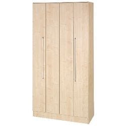 Hammerbacher Schrank SolidPlus Braun 1.000 x 420 x 2.004 mm Produktbild