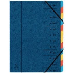 Exacompta Ordnungsmappe 54122E DIN A4 Blau Manilakarton 24 x 1 x 32 cm Produktbild