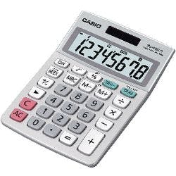 Casio Tischrechner MS-88ECO 8-stelliges Display Grau Produktbild