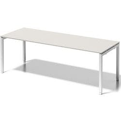 Bisley Cito Höhenverstellbar Schreibtisch Hellgrau 4 Metallfüße 2.200 (B) x 800 (T) x 740 (H) mm MFC (Melaminbeschichtete Spanplatte), Stahl Produktbild