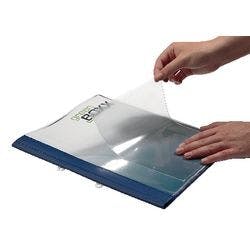 DURABLE Pocketfix Selbstklebetasche Transparent PP (Polypropylen) Selbstklebend Pocketfix DIN A4 25 Stück Produktbild
