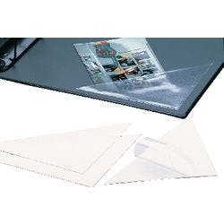 DURABLE Cornerfix Eckentaschen Transparent PP (Polypropylen) Selbstklebend Cornerfix 17,5 (B) x 17,5 (H) cm 100 Stück Produktbild