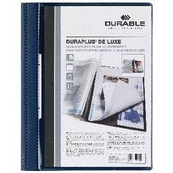 DURABLE Angebotshefter Duraplus de Luxe DIN A4 Dunkelblau Produktbild