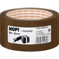 Nopi Verpackungsklebeband Universal 50 mm x 66 m Braun Produktbild