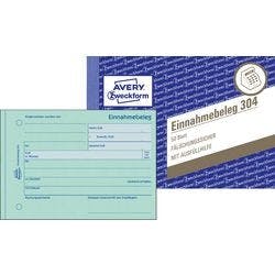AVERY Zweckform Einnahmebelege 304 DIN A6 quer Perforiert N/A 50 Blatt Produktbild