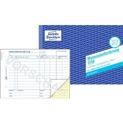 AVERY Zweckform Inventurbuch 1110 DIN A5 quer Perforiert N/A 50 Blatt Produktbild