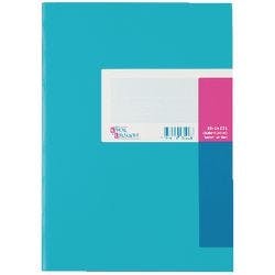 König & Ebhardt Notizbuch DIN A4 Kariert Gebunden Pappe Blau 80 Seiten 40 Blatt Produktbild