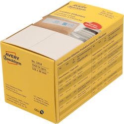 AVERY Zweckform 3435 Frankieretiketten Weiß 135 x 38 mm 500 Blatt à 2 Etiketten Produktbild Print Hauptbild L