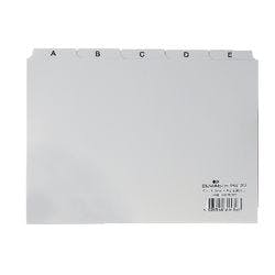 DURABLE Leitregister DIN A6 Weiß 14,8 x 10,5 cm 25 Stück Produktbild