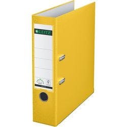 Leitz 180° Ordner DIN A4 82 mm Gelb 2 Ringe 1010 PP (Polypropylen) Glatt Hochformat Produktbild