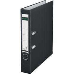 Leitz 180° Ordner DIN A4 52 mm Schwarz 2 Ringe 1015 PP (Polypropylen) Glatt Hochformat Produktbild