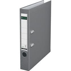 Leitz 180° Ordner DIN A4 52 mm Grau 2 Ringe 1015 PP (Polypropylen) Glatt Hochformat Produktbild