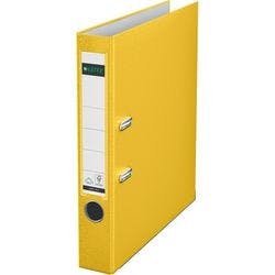 Leitz 180° Ordner DIN A4 52 mm Gelb 2 Ringe 1015 PP (Polypropylen) Glatt Hochformat Produktbild
