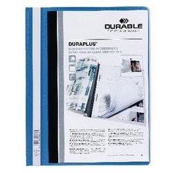 DURABLE Duraplus Schnellhefter 257906 DIN A4+ PVC (Polyvinylchlorid) 24 (B) x 31,1 (H) cm Blau Produktbild