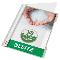 Leitz Standard Plastik-Schnellhefter 4191 DIN A4 Polypropylen 60 Blatt Grau Produktbild
