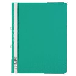 DURABLE Clear View Schnellhefter 258005 DIN A4+ PVC (Polyvinylchlorid) 24,3 (B) x 0,2 (T) x 31 (H) cm Grün Produktbild