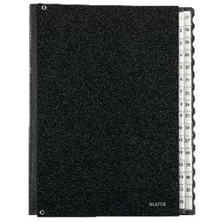 Leitz Pultordner 5831 DIN A4 Schwarz Hartpappe Produktbild