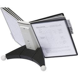 DURABLE Sherpa Sichttafelsystem 10 Flächen DIN A4 Kunststoff Schwarz Produktbild