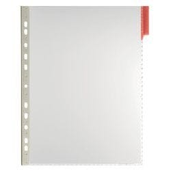 DURABLE FUNCTION Sichttafel 10 Flächen DIN A4 PVC (Polyvinylchlorid) Rot 5 Stück Produktbild
