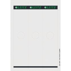 Leitz Beschriftungsschildchen 6098 Grau Papier breit, selbstklebend 8 x 27,9 x 34 cm 75 Stück Produktbild