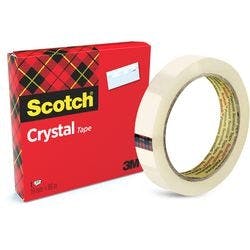 Scotch Crystal Clear Klebeband 19 mm x 66 m Transparent Kristallklar Produktbild