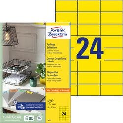 AVERY Zweckform Etiketten 3451 Produktbild Print Hauptbild L