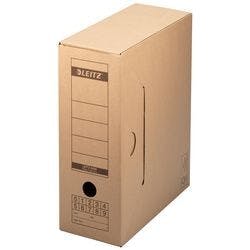 Leitz Premium Archivschachtel 6086 Mit Klappdeckel 1100 Blatt A4 oder 15 Hängeregistraturen Naturbraun Karton 12 x 27 x 32,5 cm Produktbild